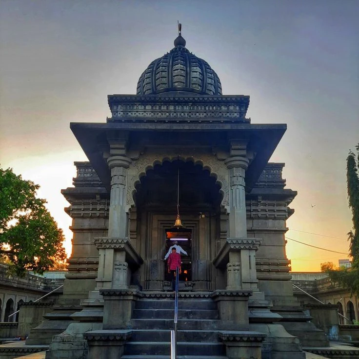पंचवटी में स्थित रामकुंड, सीता गुफा और रामायण से जुड़े पवित्र स्थलों का दृश्य
