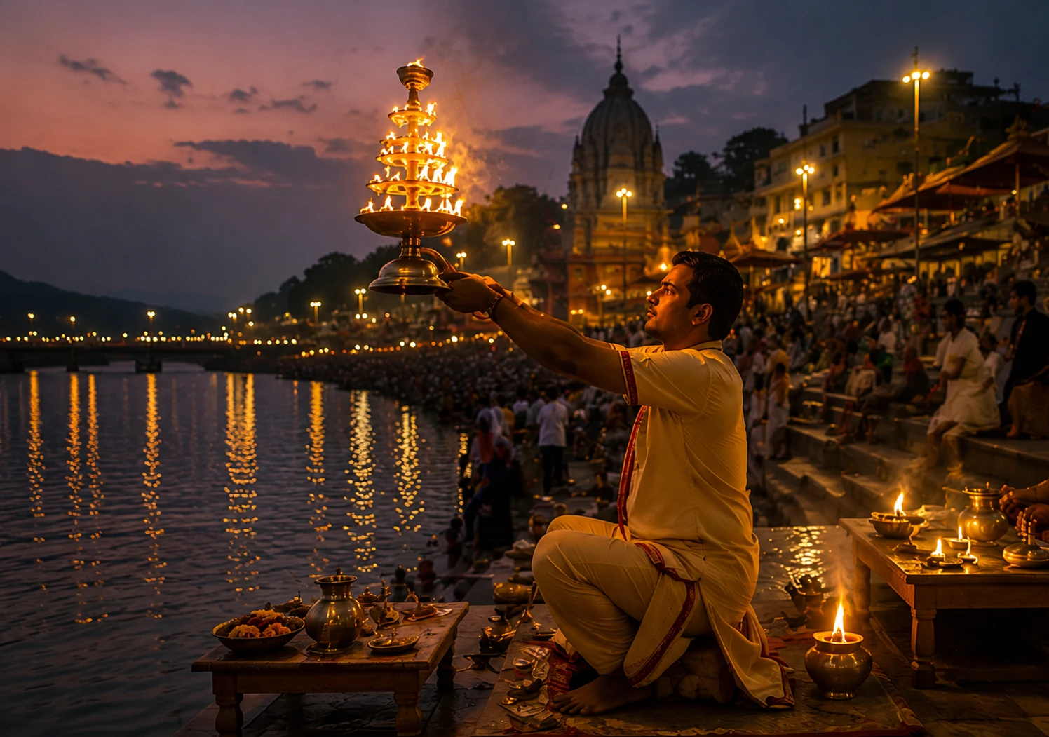 नासिक कुंभ २०२७ में आस्था, संस्कृति और मानवता के संगम का भव्य दृश्य