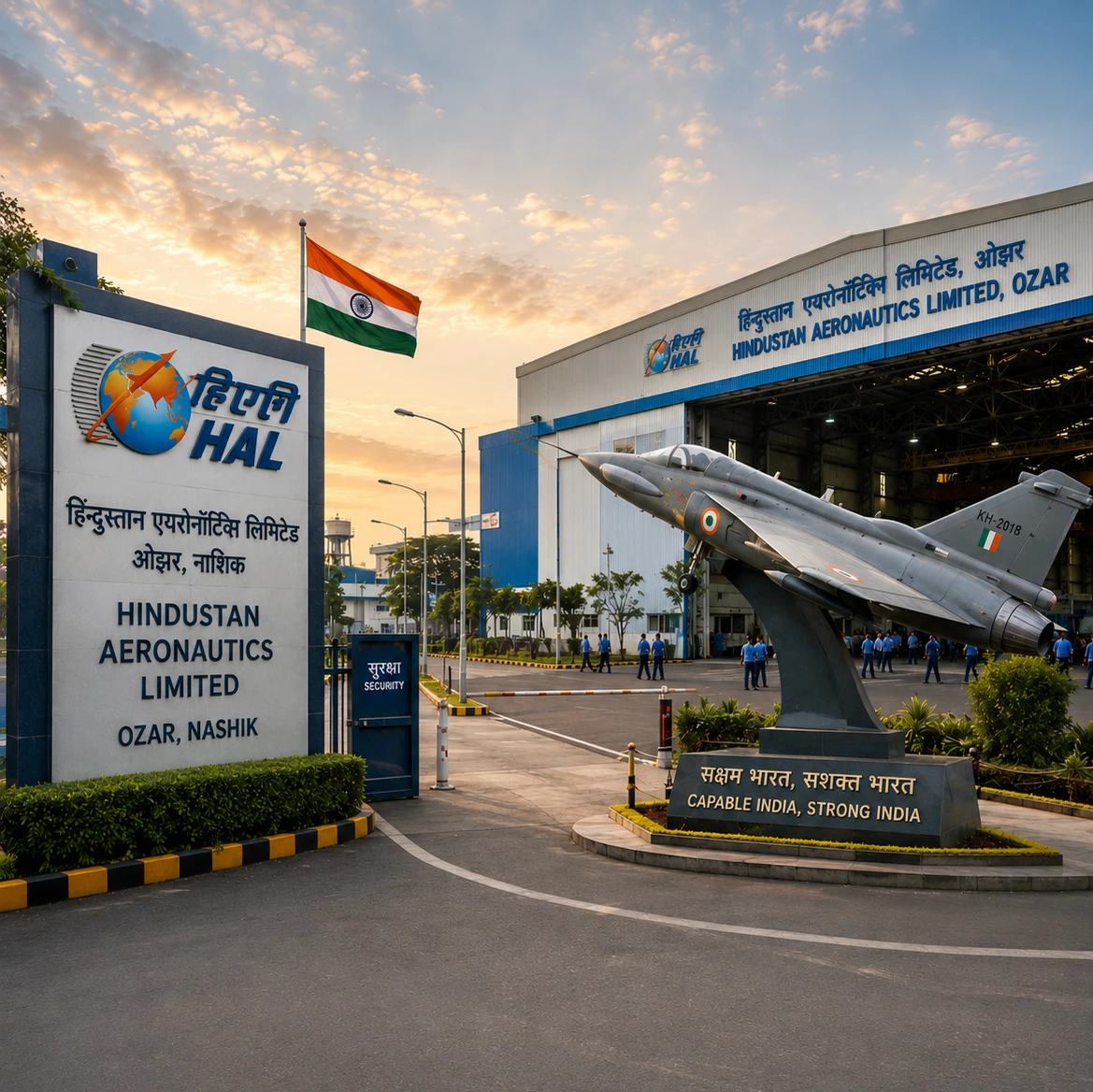 HAL ओझर में भारतीय वायुसेना के लिए विमान निर्माण और आधुनिक एयरोस्पेस तकनीक