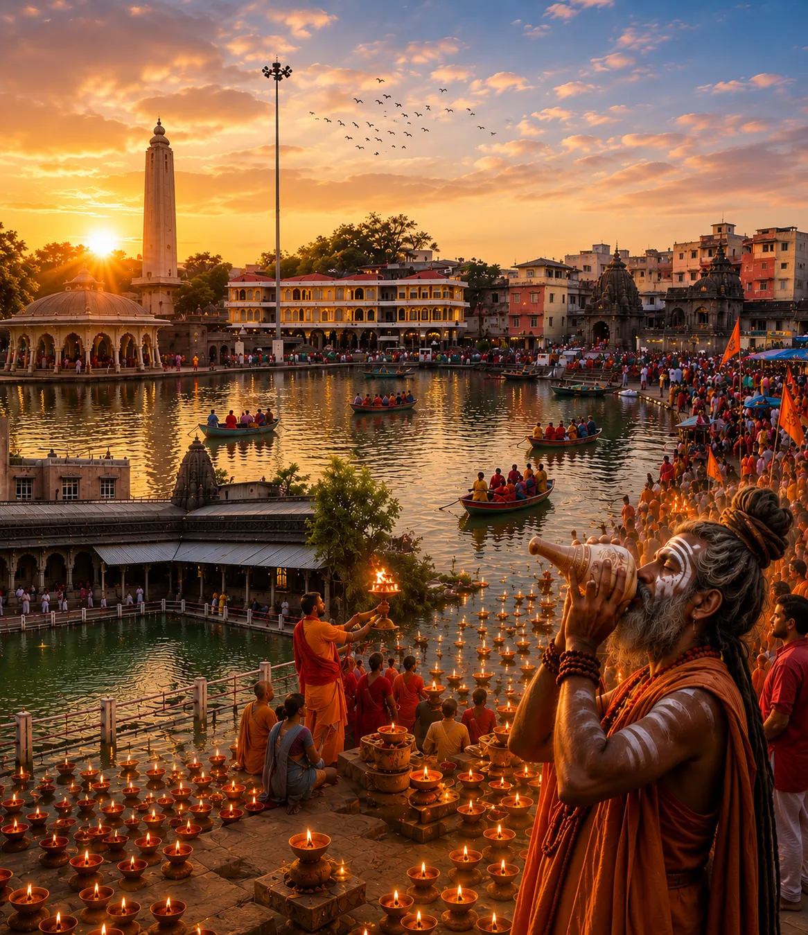 विश्व के सबसे बड़े आध्यात्मिक समागमों में नासिक कुंभ