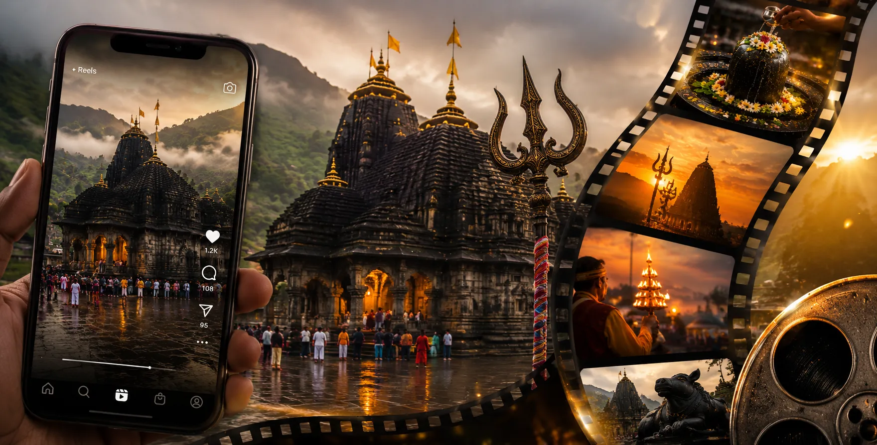 त्र्यंबकेश्वर रील चैलेंज